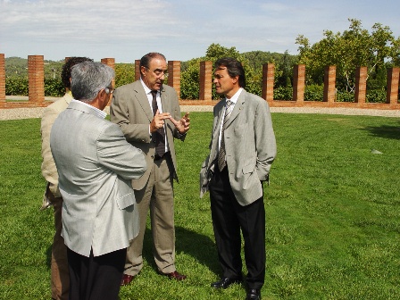 Representants de CiU, conversant